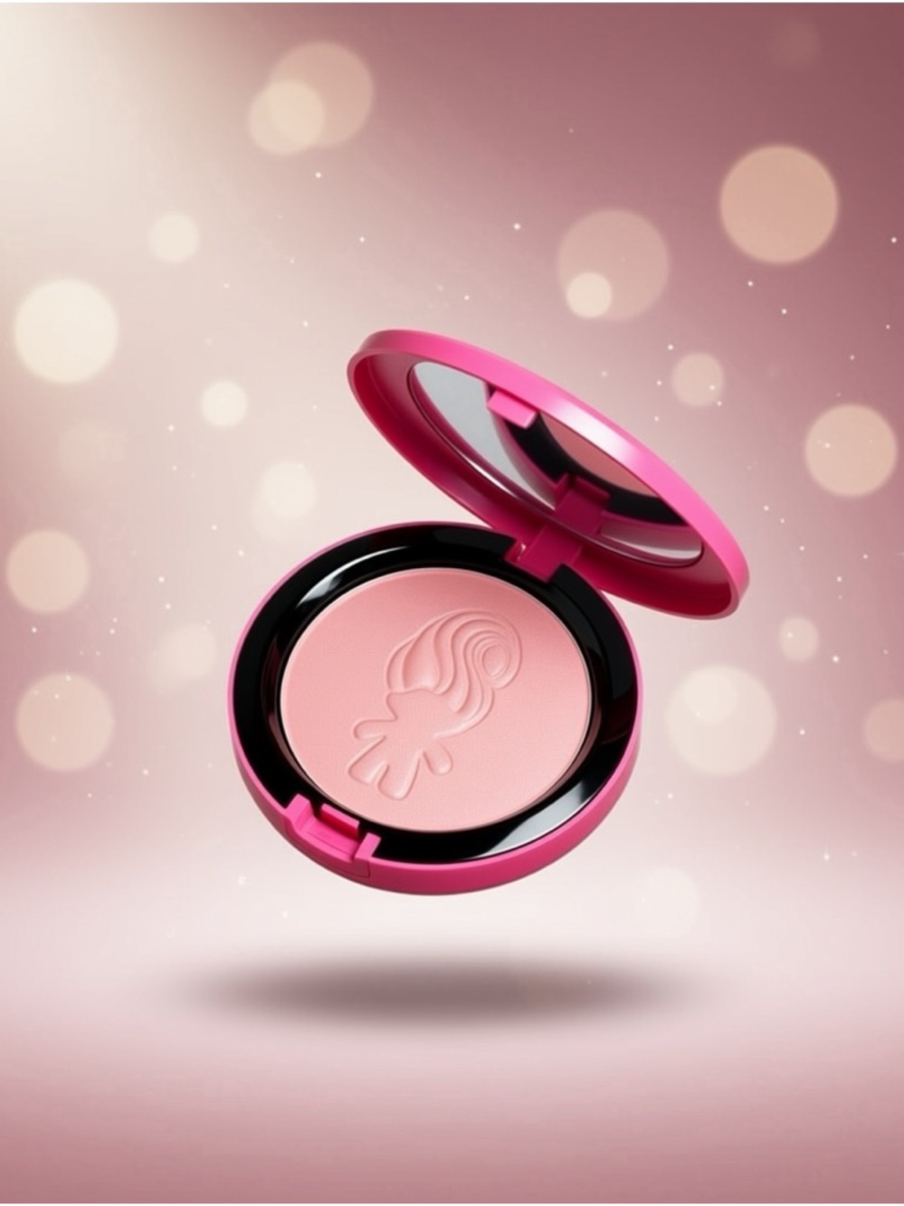 MAC limited edition pink highlighter blush